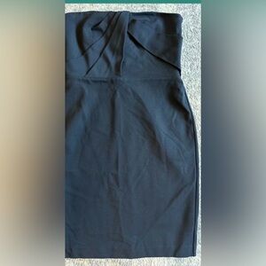 New Ann Taylor Black convertible strapless cocktail dress lbd size 12